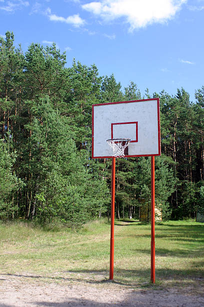 istock Street basketball hoop 89281447