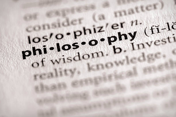 Dictionary Series - Philosophy  ideology stock pictures, royalty-free photos & images