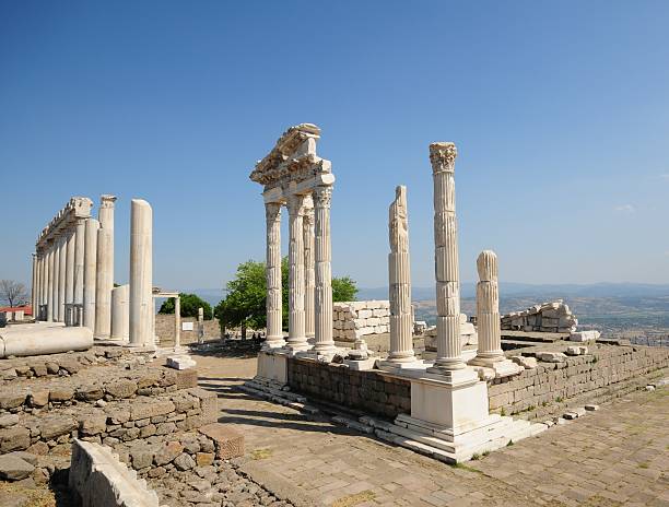 istock Agora at Akropolis of Bergama Turkey 89282788