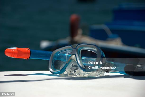 Foto de Snorkel Máscara E Tubo e mais fotos de stock de Areia - Areia, Atividade Recreativa, Barbatana - Equipamento de Mergulho