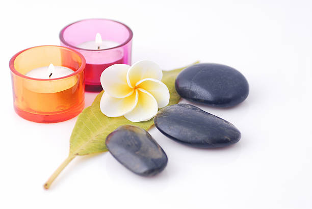 istock Aromatherapy with frangipani and stones 89283381