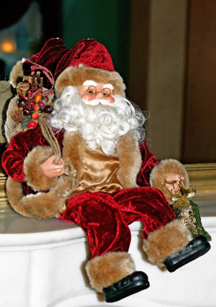 istock Santa Claus, christmas toy 892834848