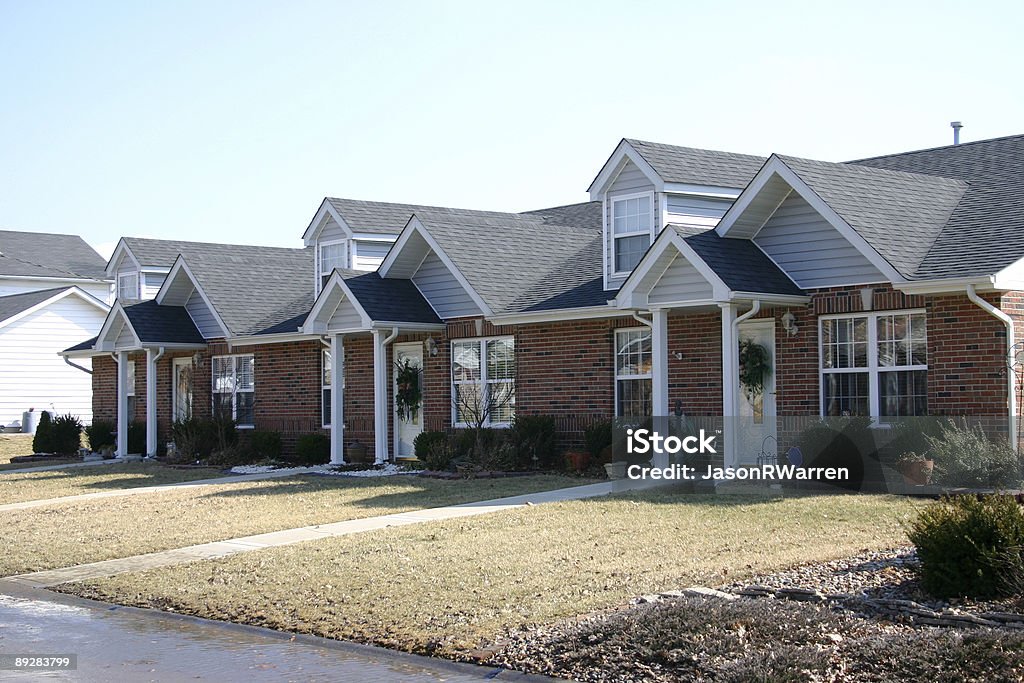 Townhouse  Apartment Stock Photo