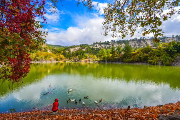 istock Autumn in the Kolak lake 892840148