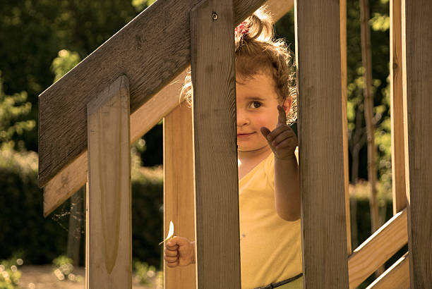 spielen babymode – mädchen - human hand pointing staircase playful stock-fotos und bilder