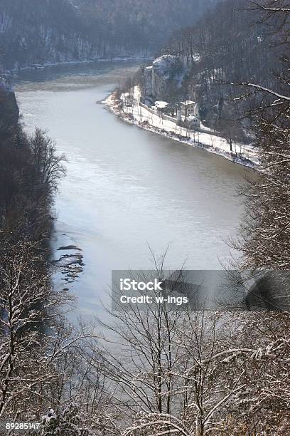 Widok Na Rzekę Dunaj W Bawarii - zdjęcia stockowe i więcej obrazów Bawaria - Bawaria, Bez ludzi, Dolina