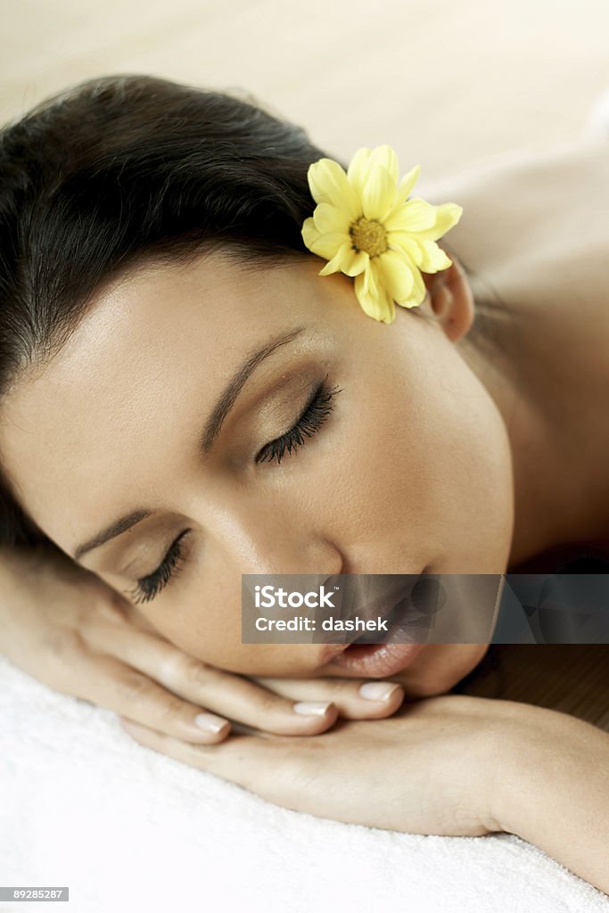 Spa Relaxing  Adult Stock Photo