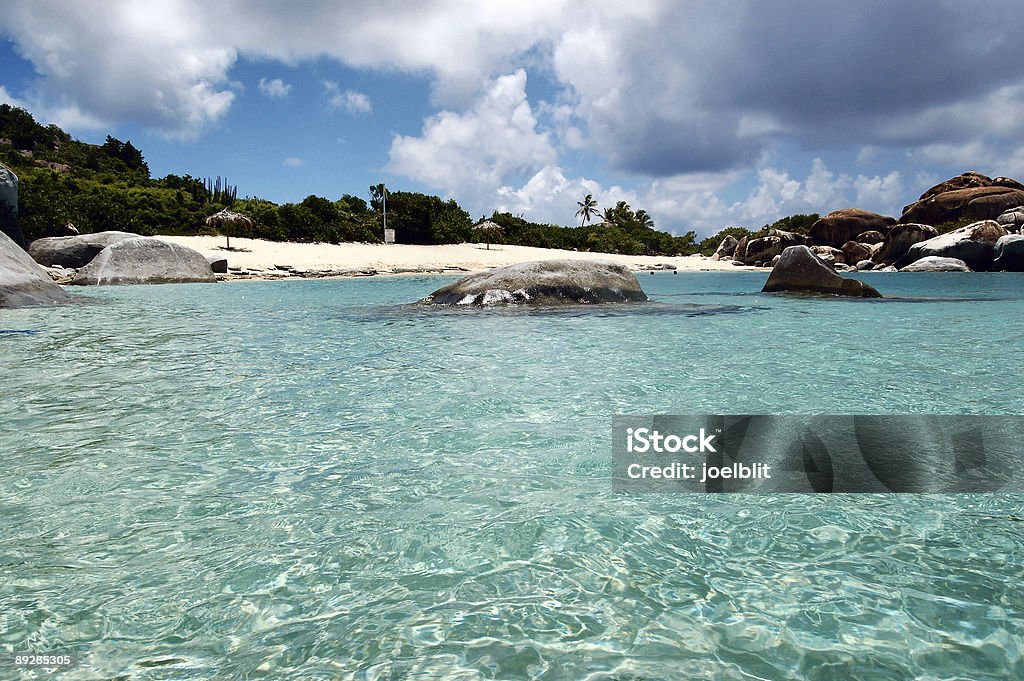 Boulders, des eaux turquoise et plage de sable - Photo de Beauté libre de droits