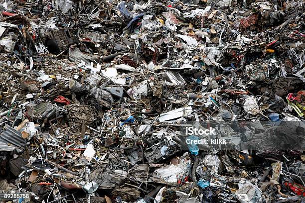 Foto de Fundo De Lixo e mais fotos de stock de Amontoamento - Amontoamento, Anti-higiênico, Aterro de lixo