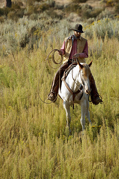 istock Cowboy in the Brush 89286066