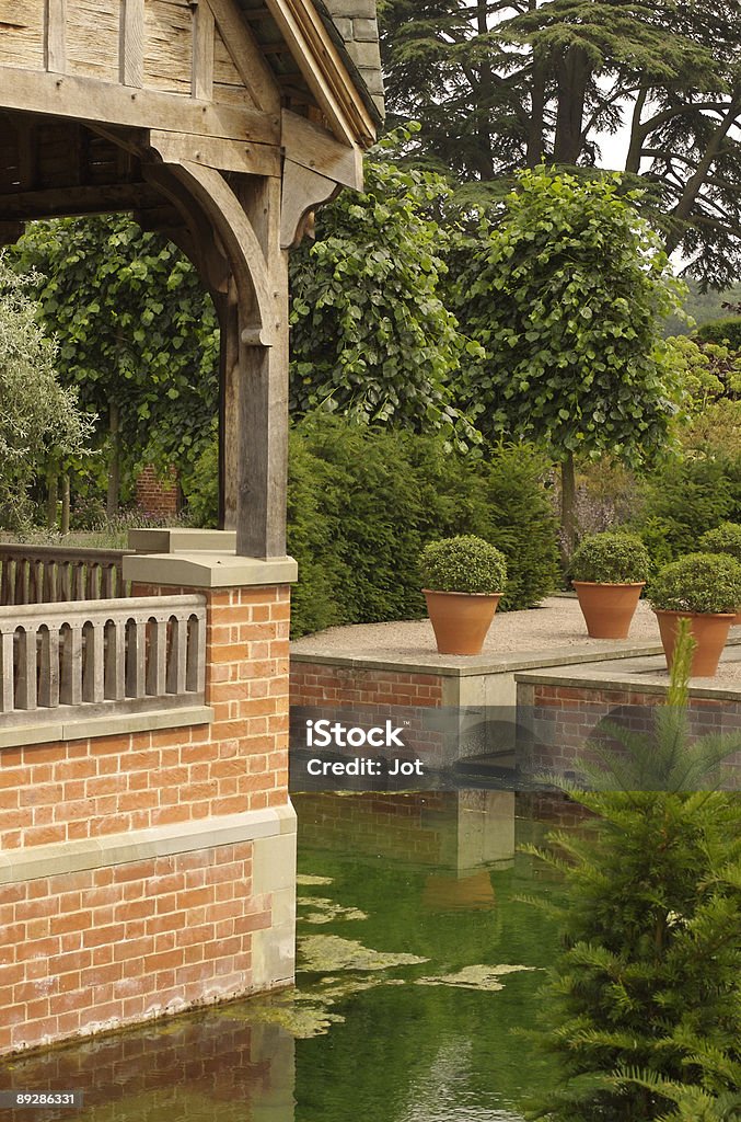 Water Garden  Box - Container Stock Photo