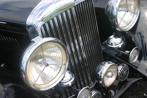 istock Antique Car Detail 89286844