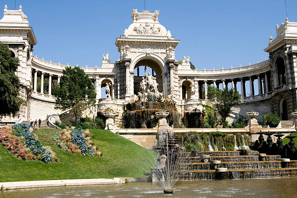 Palais Longchamp (Marseille) stock photo