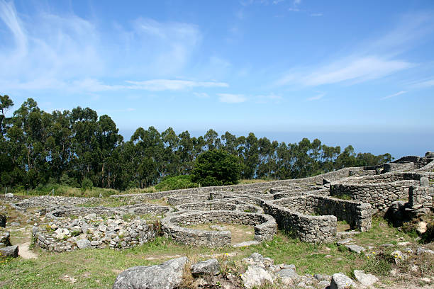 historic ruins stock photo