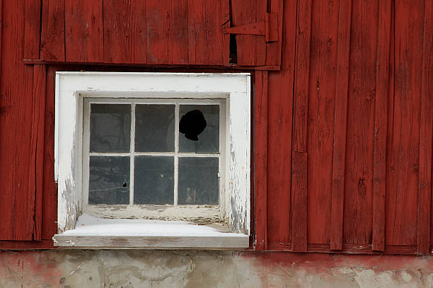 istock In need of white paint and glass 89287656