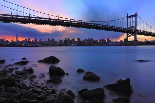 istock View Of Suspension Bridge Over River 892878438