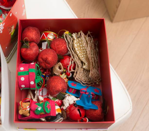 istock Decoration stuffs for christmas tree 892883240