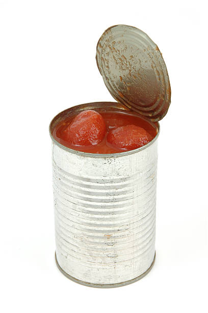 istock Can of peeled tomatoes 89288528