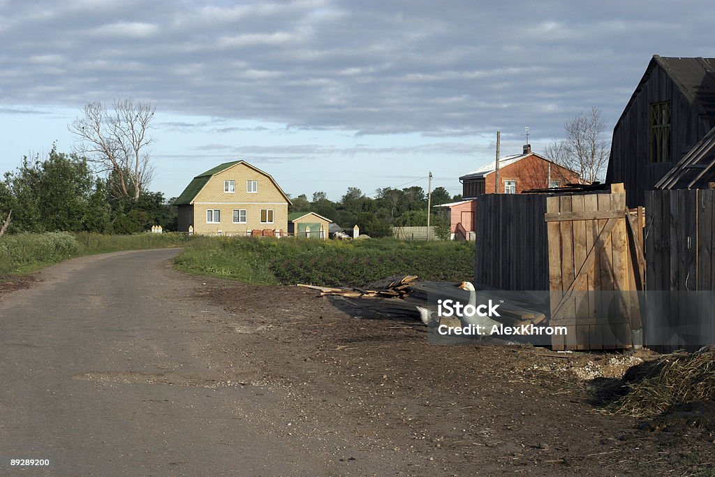 Rustic landscape.  Agriculture Stock Photo