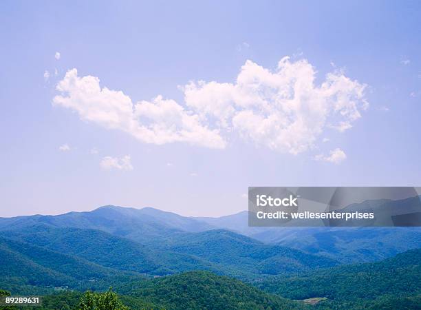 Montanhas Blue Ridge - Fotografias de stock e mais imagens de Admirar a Vista - Admirar a Vista, Ao Ar Livre, Appalachia