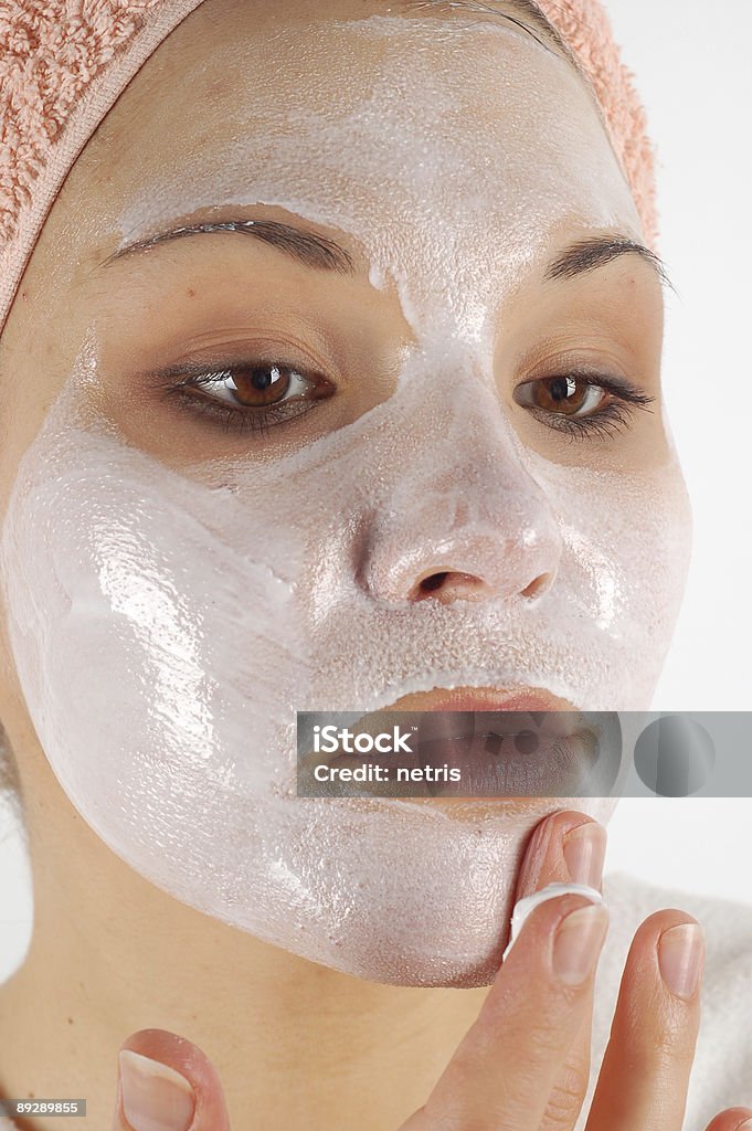 facial mask  Adult Stock Photo