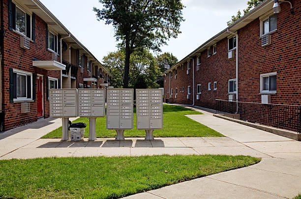 Suburbia stock photo