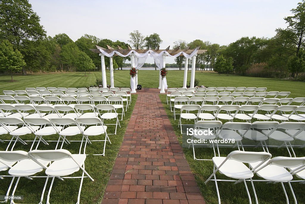 altar de casamento ao ar livre - Royalty-free Solidão Foto de stock