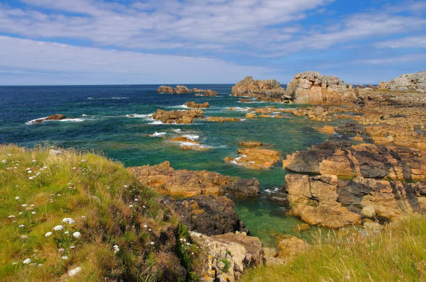 istock Plougrescant  coast  in Brittany, France 892948456