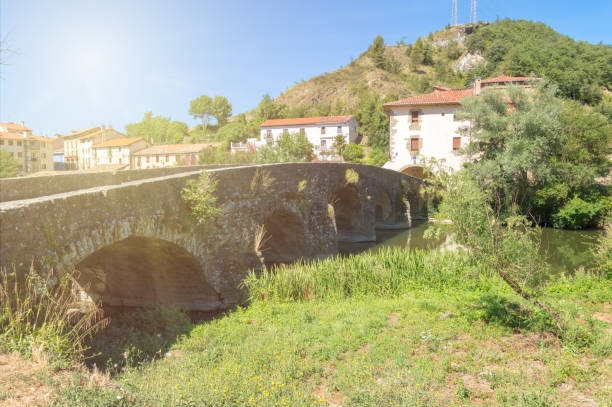 istock The road to Santiago as it passes through Navarra 892979230