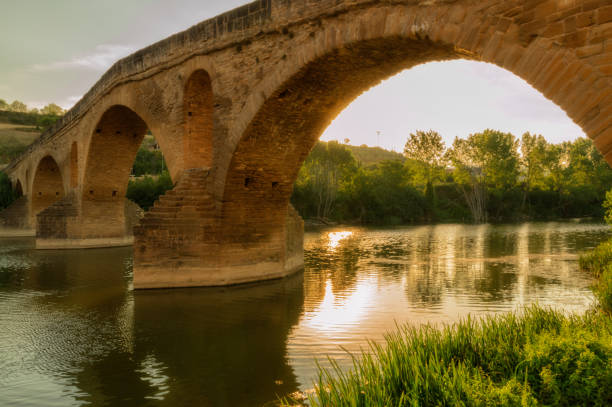 istock The road to Santiago as it passes through Navarra 892979236