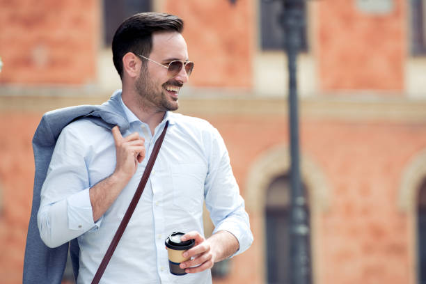 istock Handsome young man in the city 892992094