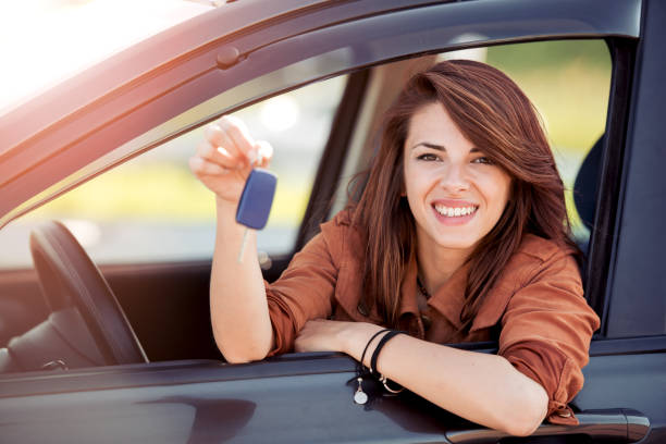 istock Woman in car 893015760