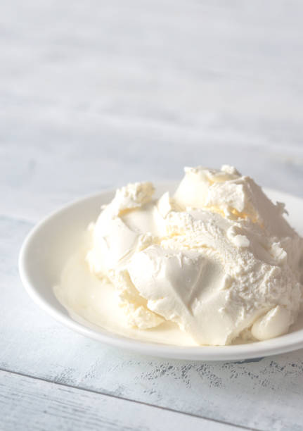 istock Mascarpone - Italian cream cheese 893049506