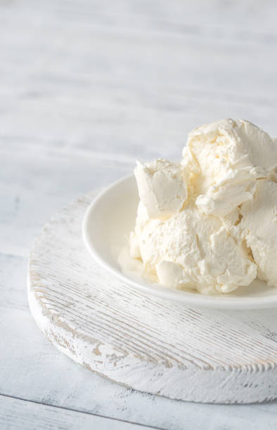 istock Mascarpone - Italian cream cheese 893054740