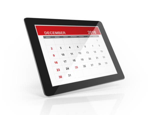 istock 2018 Monthly Digital Calendar: December 893057826