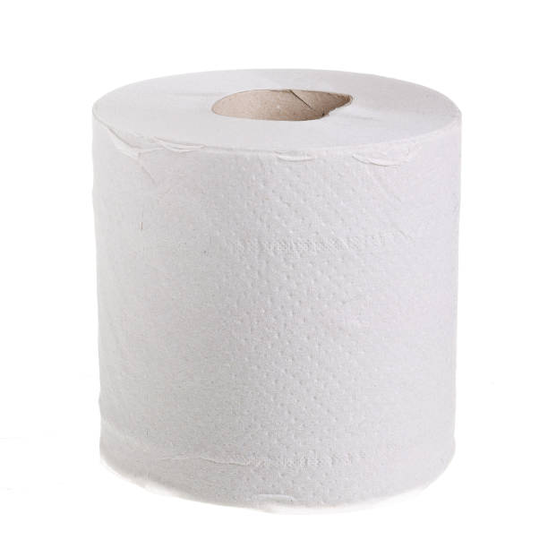 istock Roll of toilet paper 893090304