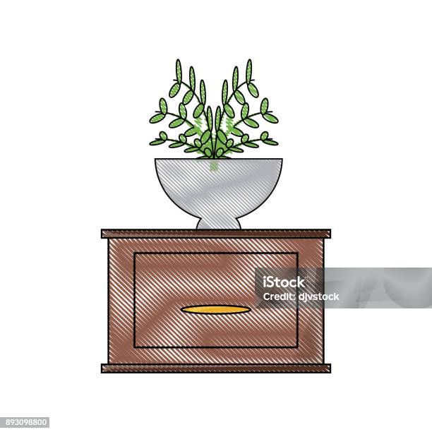 Drawer Icon Image Stock Illustration - Download Image Now - Art, Bed - Furniture, Border - Frame