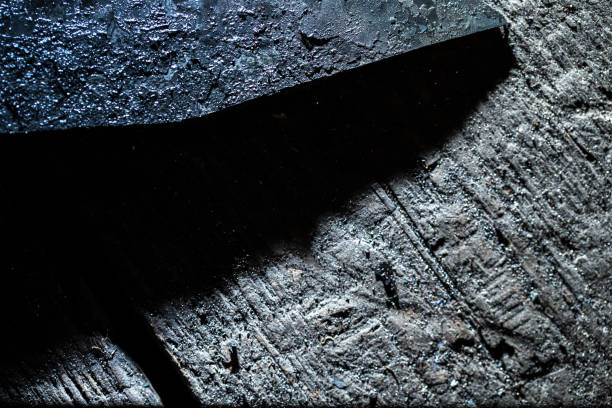 Traditional Hand Made Knife On Wooden Surface