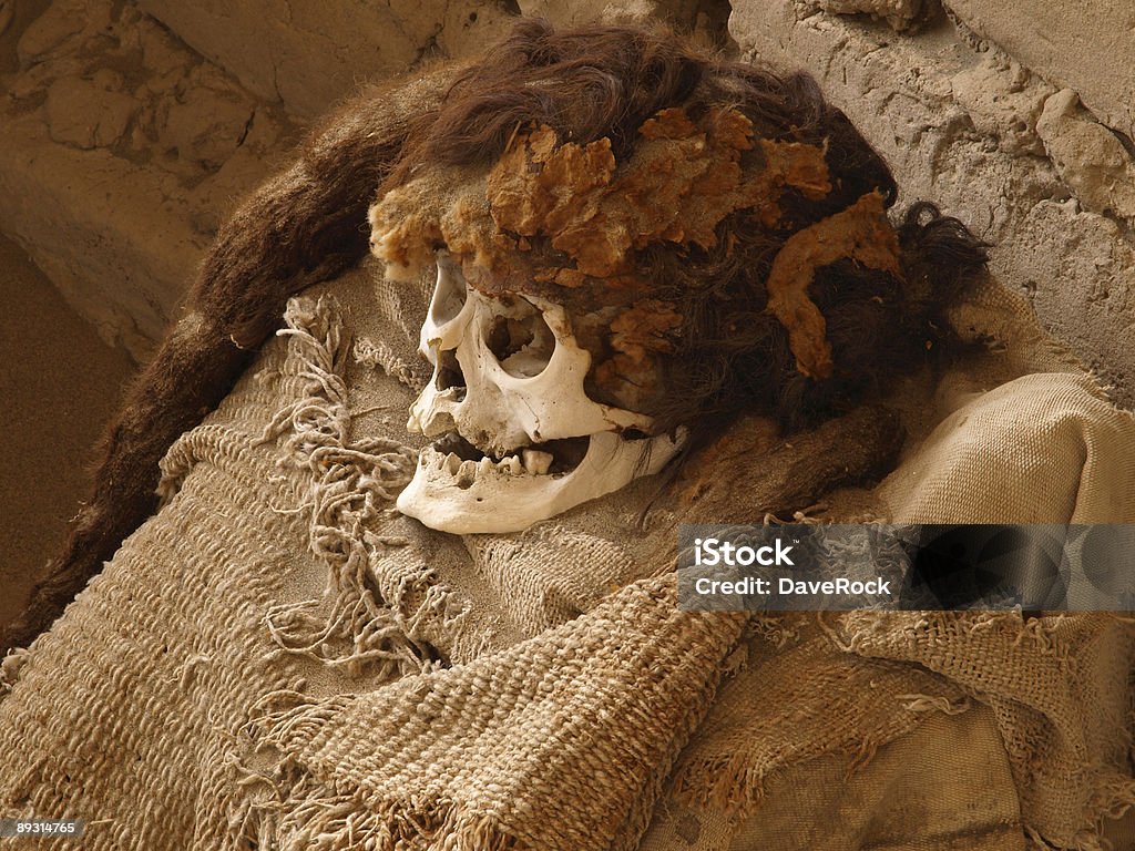 face of the ancient  Ancient Stock Photo