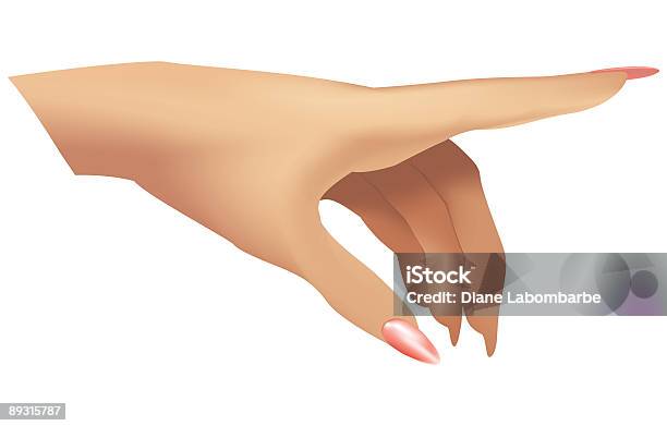 Стрелка Указывающая На Чтото — стоковая векторная графика и другие изображения на тему Большой палец руки - Большой палец руки, Взрослый, Горизонтальный