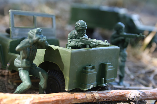 Plastic Toy ejército hombres photo