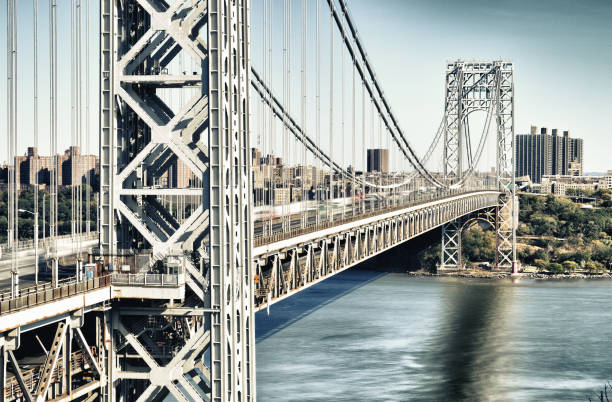 George Washington Bridge - fotografia de stock