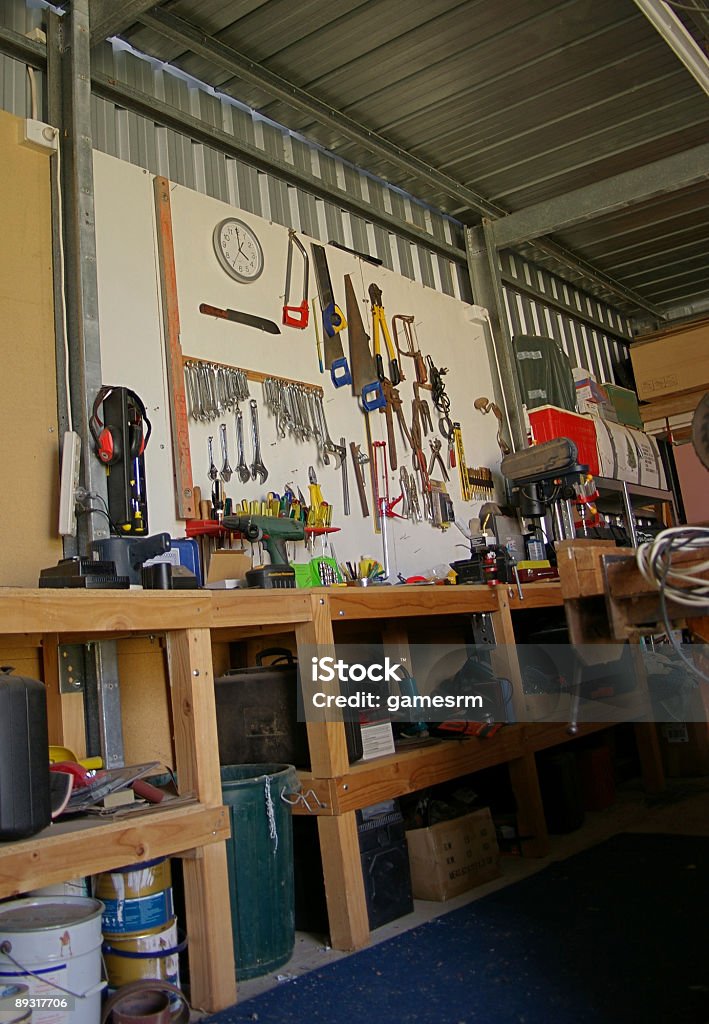 Tool Shed  Carpenter Stock Photo