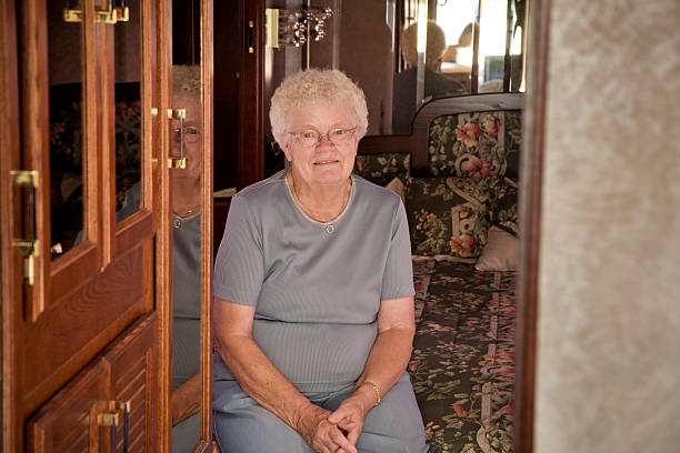 istock Senior in Motor Home 89318546