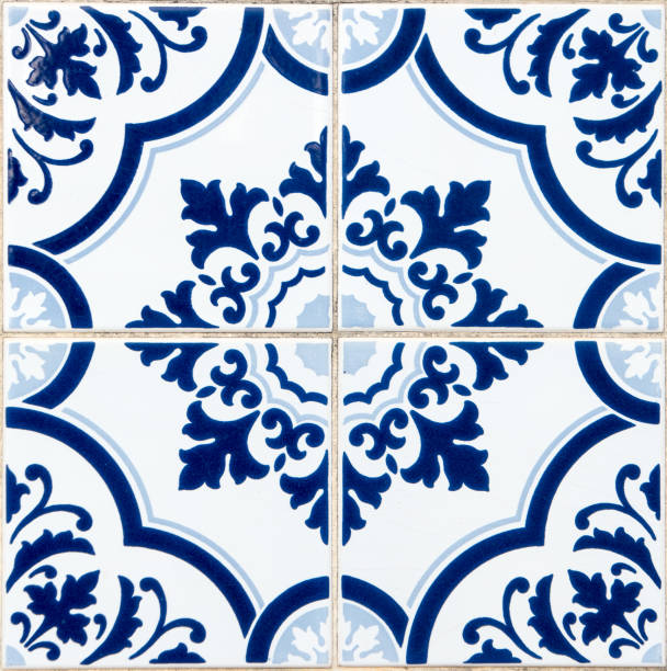 istock Traditional Portuguese glazed tiles 893191594