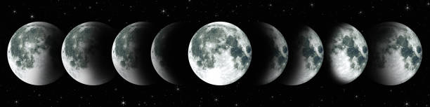 istock NASA. Cycle of the moon. 893196298