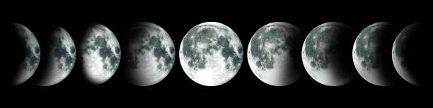 istock NASA. Cycle of the moon. 893196304