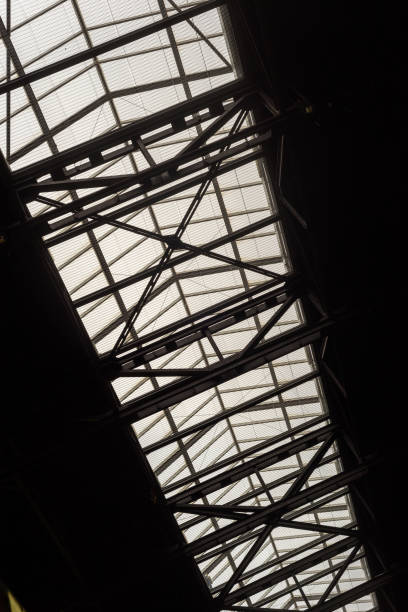 istock Building Roofing Struts and Glass 893196936
