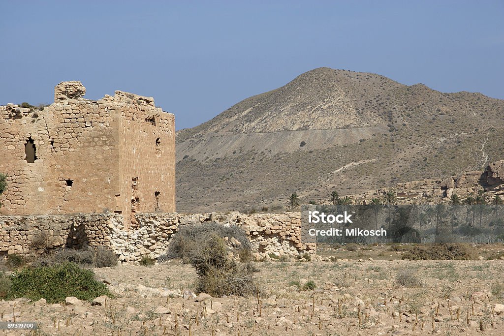 Ruiny na pustyni - Zbiór zdjęć royalty-free (Andaluzja)