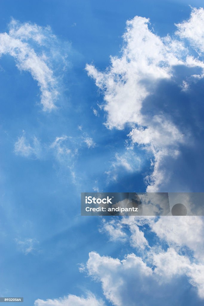 Nuvens - Royalty-free Azul Foto de stock